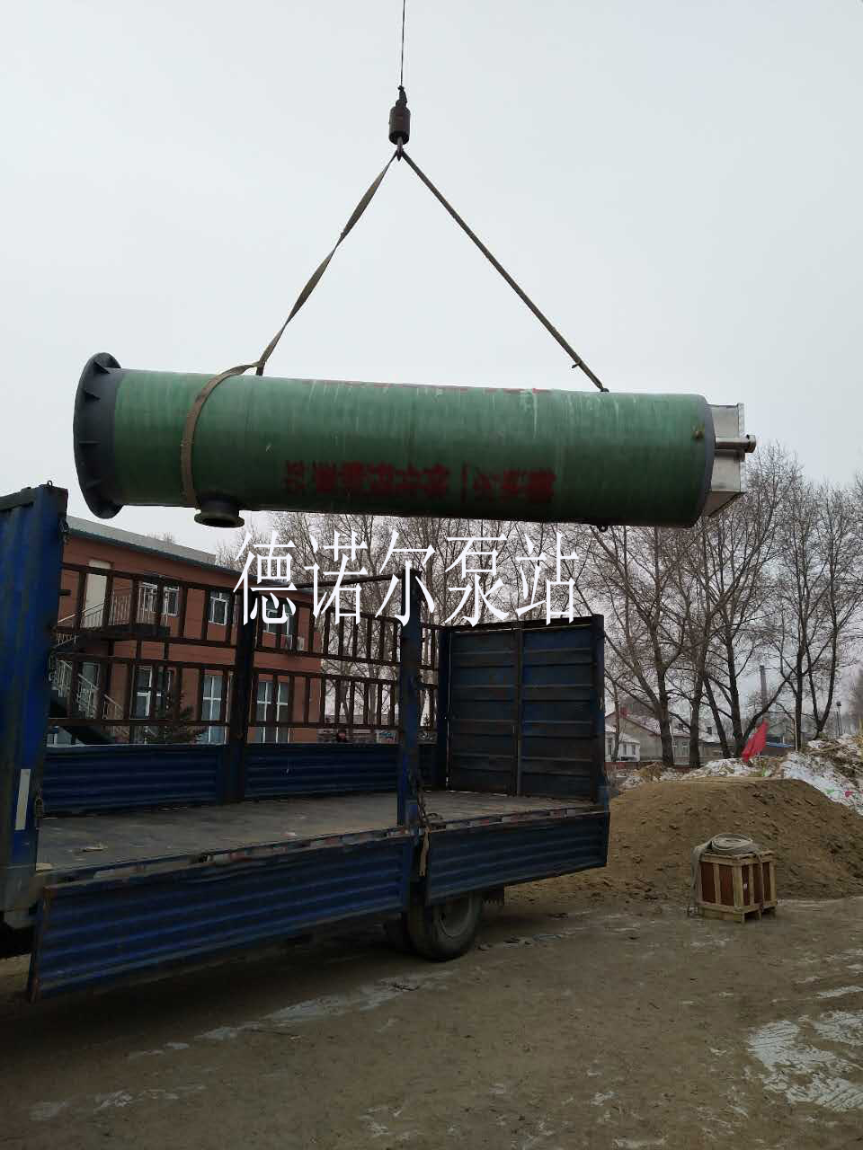 歐源一體化預(yù)制泵站安裝圖