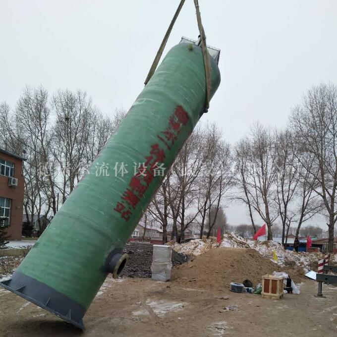 一體化城鎮(zhèn)雨水提升預(yù)制泵站
